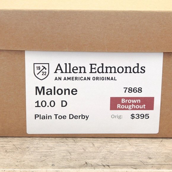 Allen Edmonds MALONE 10 D * new AE Bags - Picture 10 of 12